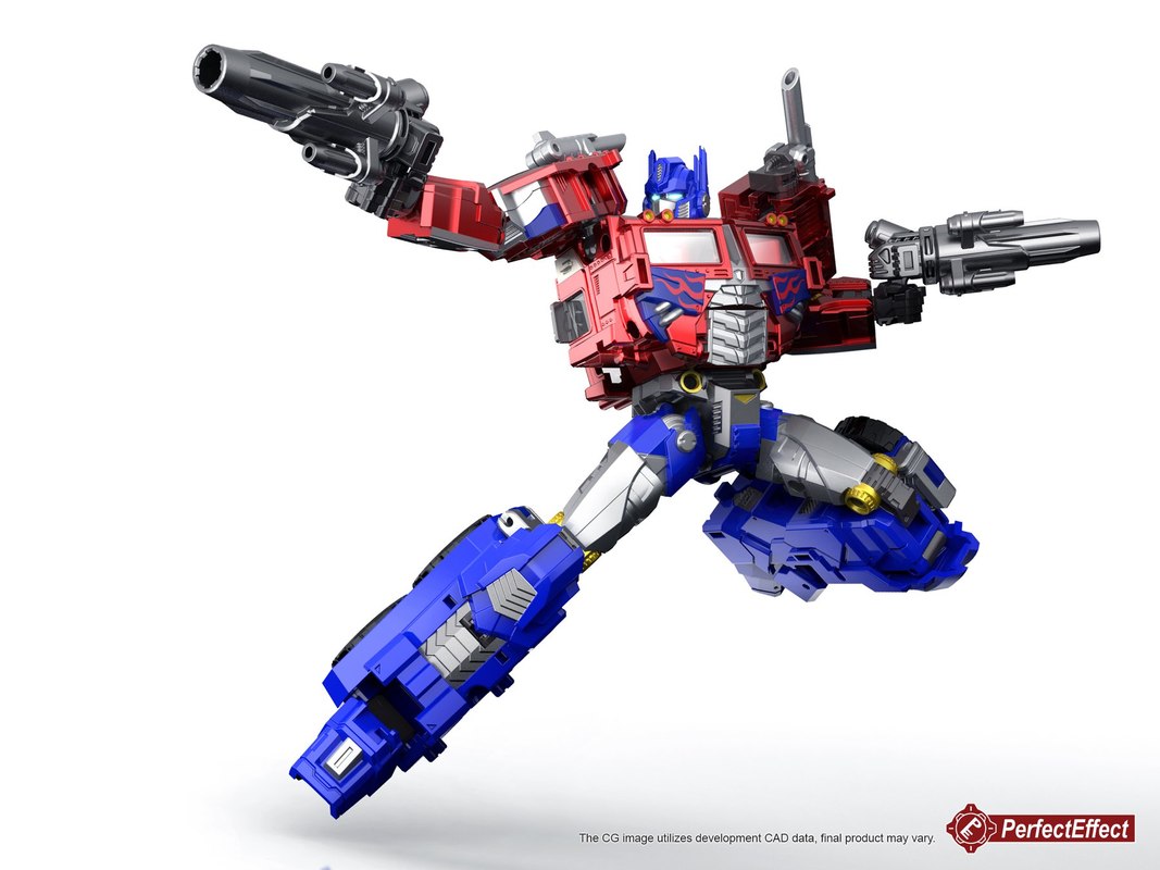 Perfect Effect Launches PE-DX10 Jetpower Revive Prime Unofficial Optimus  Prime With Trailer Armor